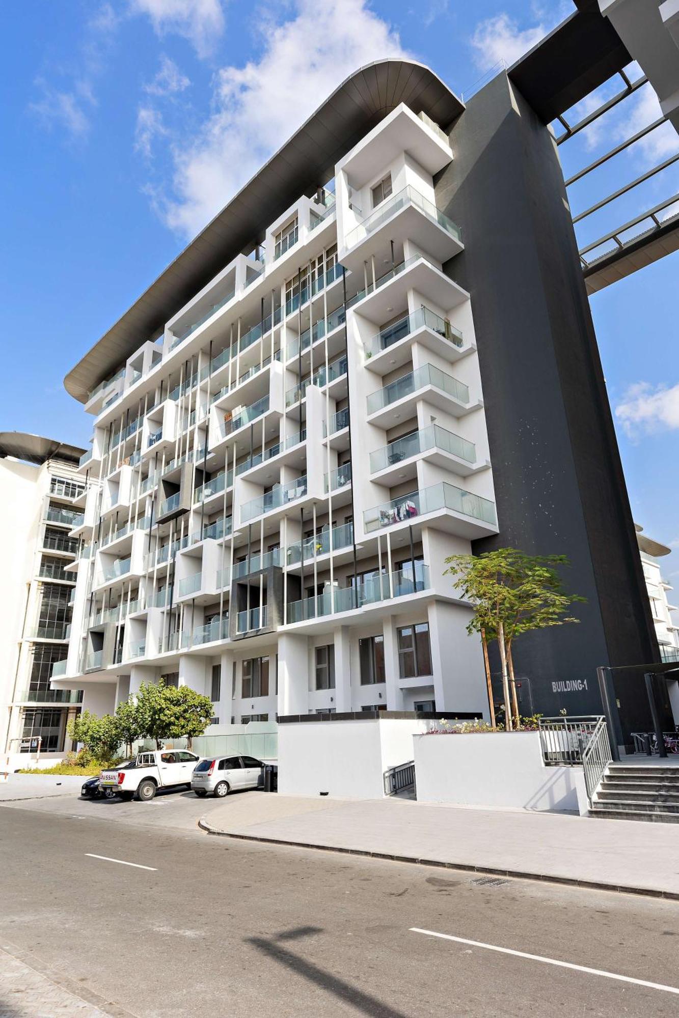 Silkhaus Chic Studio Near Masdar City Park Abu Dhabi Bagian luar foto
